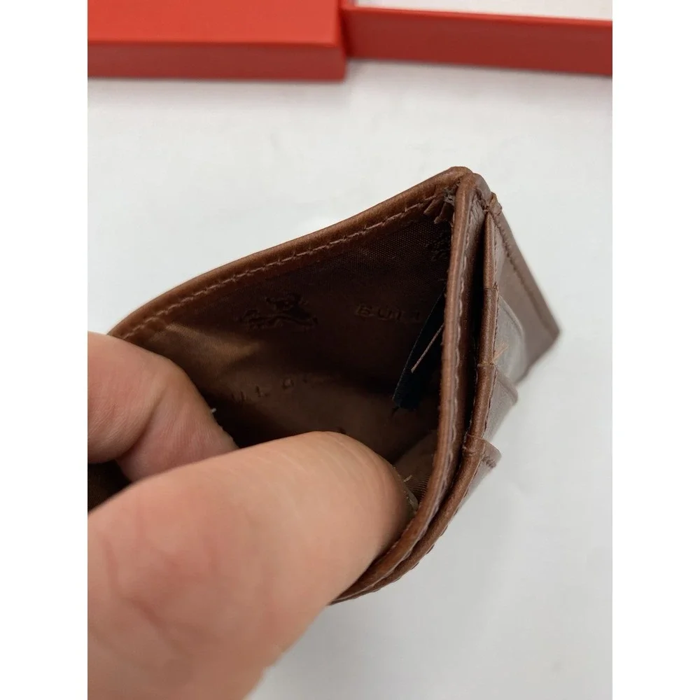 Bull Guard‎ Men's Leather Credit Card Holder Wallet RFID Blocking